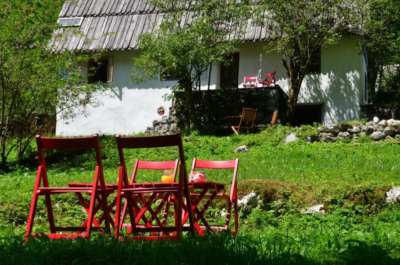 Bezgova Hisica Villa Бовец Екстериор снимка
